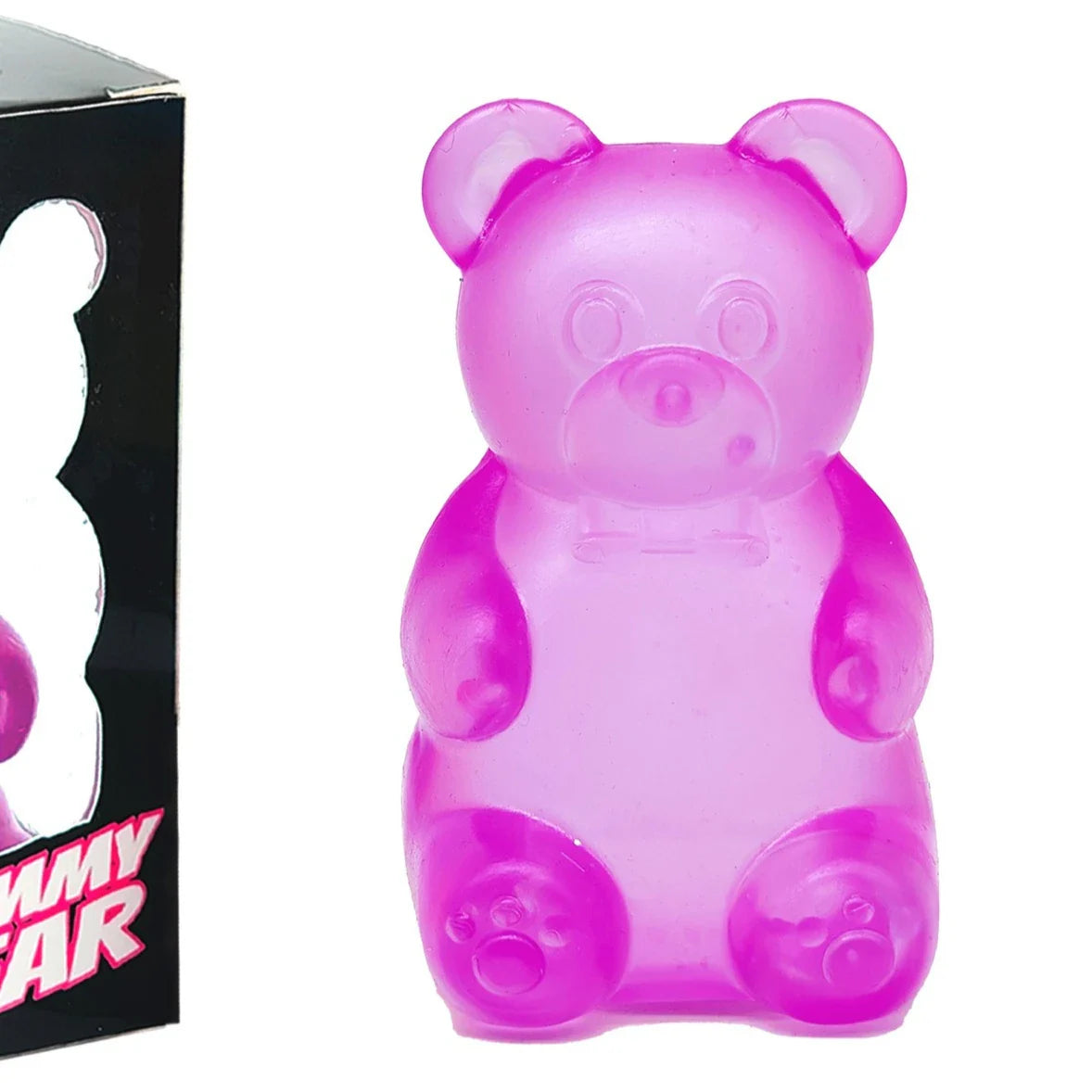 Squishy Mini Cute Bear Maltose Squeeze Toy | Stress Relief Fidget Sensory Toy for Kids and Adults