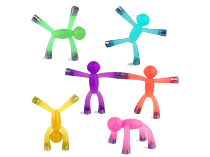 laleay 6pcs Magnetic Toys,People Figures for Kids, Adults Kids Gifts, Magnetic Men for Teens Gifts,Kids Sensory Toys