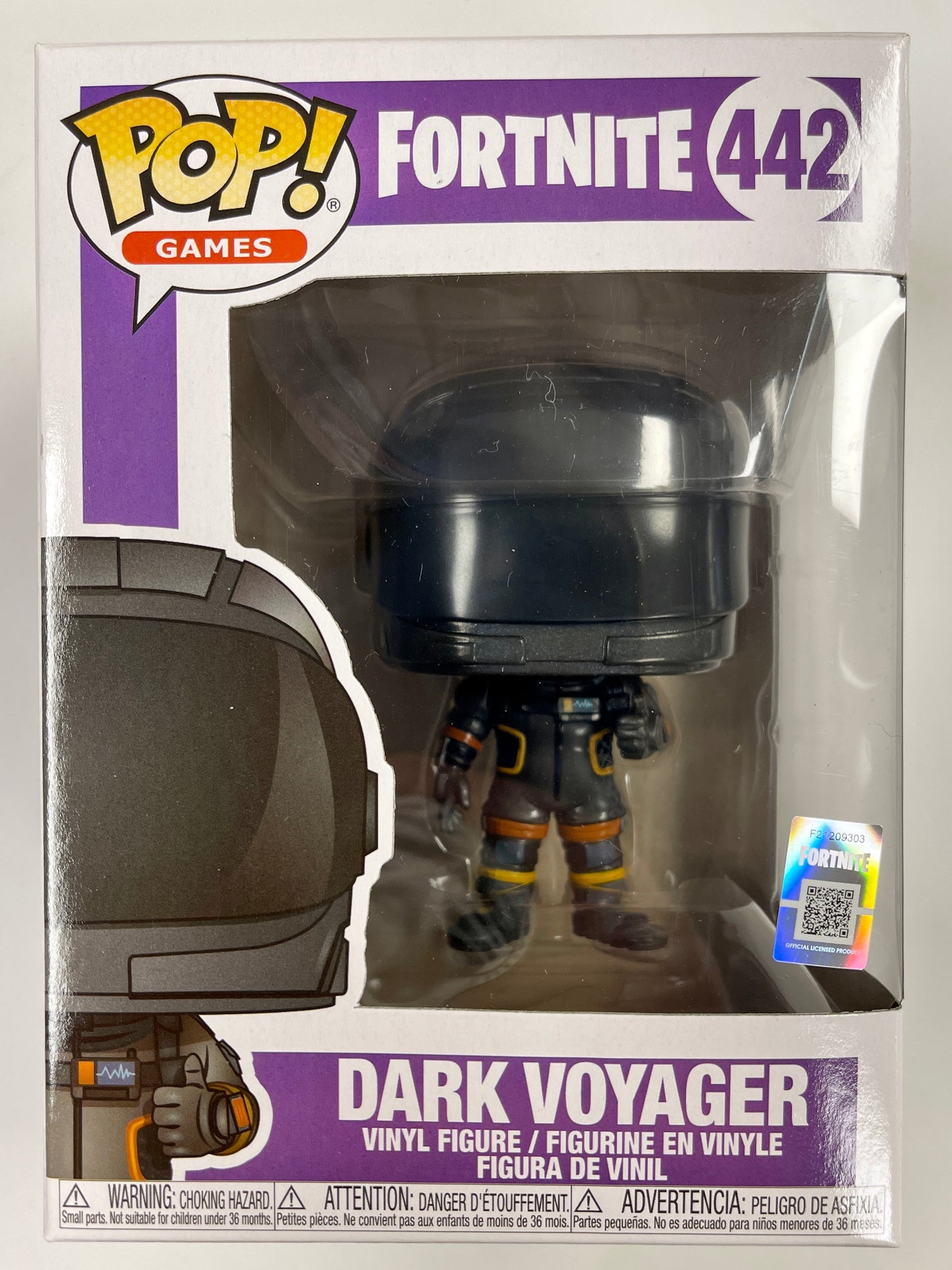 Funko Pop! Games Dark Voyager #442 Fortnite 2018